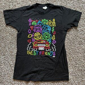 Men's AEW PWT All Elite Crate Exclusive Best Friends "Vegas Trip" T-Shirt - M